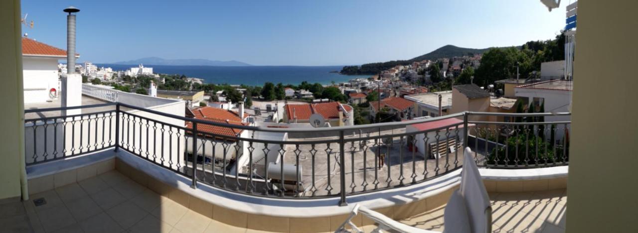 Great Sea View Apartment Kavala Exterior photo